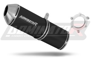 Kawasaki ZX6R 1998 - 2002 Exhaust Silencer Muffler OVR BLACK + dB killer