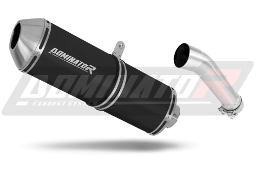 wydech tłumik DOMINATOR OVR CZARNY pasujący do motocykla Kawasaki ER 5 500 1996 - 2006