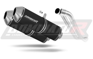 Honda XL 1000 V VARADERO 1999 - 2016 Exhaust Silencer Muffler OVR BLACK + dB killer