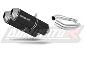 Honda VTR 1000F Firestorm 2002 - 2006 Exhaust Silencer Muffler OVR BLACK + dB killer
