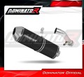 exhaust muffler DOMINATOR OVR BLACK fits to Honda NC 700 / 750 X 2012  2020