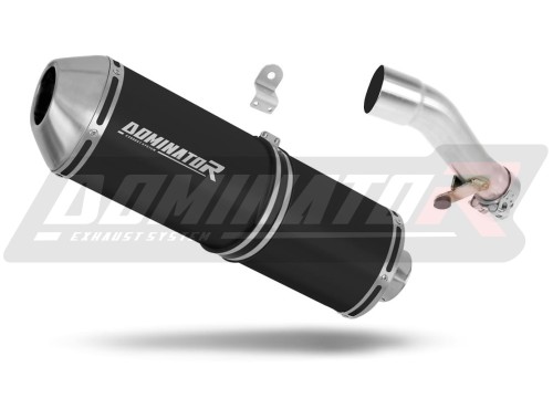 wydech tłumik DOMINATOR OVR CZARNY pasujący do motocykla Honda NC 700 / 750 X 2012 - 2020 3