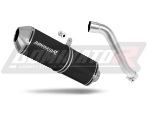 Honda XL 650 V TRANSALP 2001 - 2007 išmetimo sistemos duslintuvas OVR BLACK + dB killer