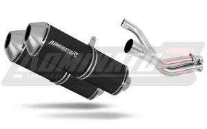 Honda FMX 650 2005 - 2009 išmetimo sistema duslintuvas OVR BLACK + dB killer