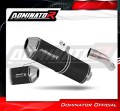 wydech tłumik DOMINATOR Homologowany OVR CZARNY pasujący do motocykla Honda CBR 600F PC41 2011 - 2015 2