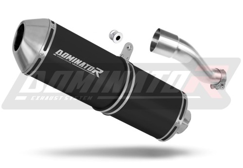 Honda CB 500 X 2017 - 2019 EXHAUST Yamaha Muffler Auspuff Sportauspuff Silencer Echappement Silencieux Scarico Scarichi Escape Wydech Tłumik OVR BL DOMINATOR x