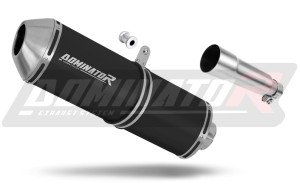 Derbi Terra Adventure 125 2008-2015 išmetimo sistema duslintuvas OVR BLACK + dB killer