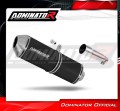 exhaust muffler DOMINATOR OVR BLACK fits to Derbi Terra Adventure 125 2008  2015 2
