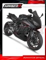 Honda CBR 650 R / E-Clutch 2024 - 2025 Collector Manifold Full Exhaust System Muffler Auspuff Sportauspuff Silencer Echappement Silencieux Scarico Scarichi Escape Wydech Tłumik Titanium HP8 Dominator Exhaust System 5