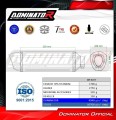 Honda CBR 650 R / E-Clutch 2024 - 2025 Collector Manifold Full Exhaust System Muffler Auspuff Sportauspuff Silencer Echappement Silencieux Scarico Scarichi Escape Wydech Tłumik Titanium HP6 Dominator Exhaust System 6