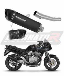 Suzuki GSF BANDIT N / S 600 1995 - 1999 Homologuotas išmetimas duslintuvas HP6 BLACK