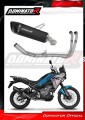 complete exhaust system with muffler DOMINATOR Full System HP6 BLACK fits to CF MOTO 450 MT 2024  2