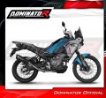 CF MOTO 450 MT 2024 Collector Manifold Full Exhaust System Muffler Auspuff Sportauspuff Silencer Echappement Silencieux Scarico Scarichi Escape Wydech Tłumik HP6 BLACK Dominator Exhaust System 3