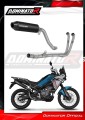 kompletny układ wydechowy z tłumikiem DOMINATOR Full System MX2 CZARNY pasujący do motocykla CF MOTO 450 MT 2024  2
