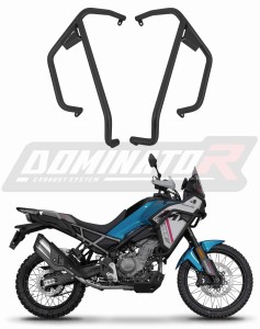 CF MOTO 450 MT 2024 APSAUGINIAI LANKAI Iš nerūdijančio plieno BLACK