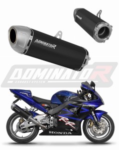 Honda CBR 954 2002 - 2003 išmetimo sistema duslintuvas S6 BLACK + dB killer