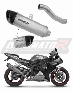 Yamaha YZF R1 1000 RN09 2002 - 2003 Homologuotas išmetimo vamzdis titano duslintuvas HP6 + dB killer
