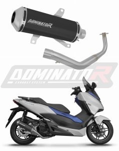 Honda NSS 125 FORZA 2017 - 2020 Full system Kolektorius išmetimas duslintuvas OV G2 BLACK