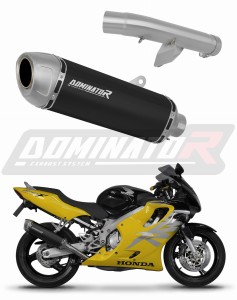 Honda CBR 600 F4 1999 - 2000 išmetimo bakelis duslintuvas S6 BLACK + dB killer 