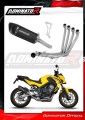 Honda CB 650F 2014 - 2018 Full  Exhaust System Muffler Auspuff Sportauspuff Silencer Echappement Silencieux Scarico Scarichi Escape Collector Manifold Wydech Tłumik HP6 BLACK DOMINATOR EXHAUST SYSTEM