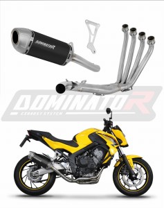 Honda CB 650 F 2014 - 2018 Full system išmetimo kolektorius duslintuvas S6 BLACK + dB killer