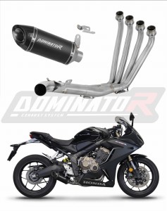 Honda CBR 650 R 2019 - 2023 Pilna sistema Kolektorius išmetimas duslintuvas HP8 BLACK + dB killer