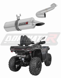 CF MOTO C Force 1000 Touring 2024 išmetimas duslintuvas ST + dB killer