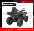 EXHAUST CF MOTO C Force 850 Touring 2024 Muffler Auspuff Sportauspuff Silencer Echappement Silencieux Scarico Scarichi Escape Wydech Tłumik OKRĄGŁY Dominator 2