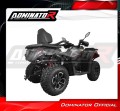 EXHAUST CF MOTO C Force 625 Touring 2024 Muffler Auspuff Sportauspuff Silencer Echappement Silencieux Scarico Scarichi Escape Wydech Tłumik OKRĄGŁY Dominator 2