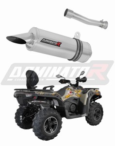 Loncin XWOLF 550 išmetimo sistema duslintuvas ST + dB killer