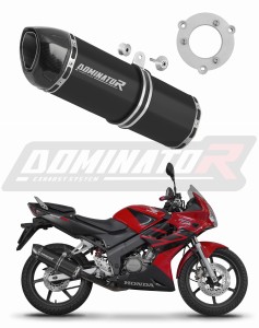 Honda CBR 125 2004 - 2010 išmetimo sistema duslintuvas HP1 BLACK + dB killer