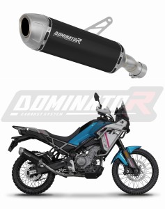 CF MOTO 450 MT 2025 - 2026 išmetimo sistema duslintuvas S6 BLACK + dB killer