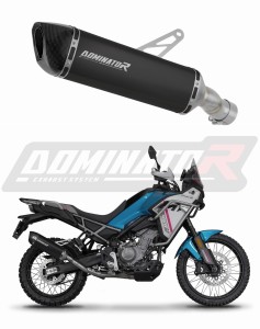 CF MOTO 450 MT 2025 - 2026 išmetimo sistema duslintuvas HP6 BLACK + dB killer