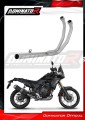 YAMAHA Tenere700 EURO 5 2021 -2022 Exhaust Cat Eliminator Catalyst Catalytic Converter Linkpipe Decat Downpipe  Headers Head Pipe Down Pipe Collector Manifold  DOMINATOR