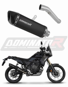 Yamaha Tenere 700 2019 - 2020 išmetimo duslintuvas HP6 BLACK + dB killer