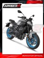 kompletny układ wydechowy z tłumikiem DOMINATOR Full System Tytanowy HP8 pasujący do motocykla Yamaha MT 07 2025  6