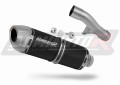 exhaust muffler DOMINATOR S6 BLACK fits to Honda CBF 600 2004  2007