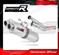 Pegaso 650 GA Exhaust Aprilia Muffler Auspuff Sportauspuff Silencer Echappement Silencieux Scarico Scarichi Escape Wydech Tłumik OVAL 1992 - 1996 Dominator 1
