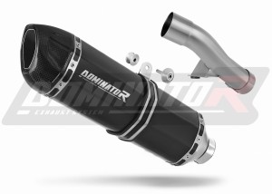 Honda CBF 600 2004 - 2007 išmetimo duslintuvas HP1 BLACK + dB killer