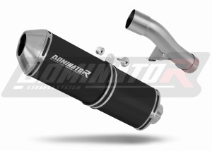 Honda CBF 600 2004 - 2007 išmetimo bakelis duslintuvas OVR BLACK + dB killer