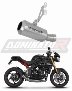 Triumph Speed Triple 1050 2011 - 2016 Low Level išmetimo sistema duslintuvas GPS + dB killer