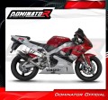 wydech tłumik DOMINATOR S6 Shorty CZARNY pasujący do motocykla Yamaha YZF R1 1000 RN01 1998 - 1999 5