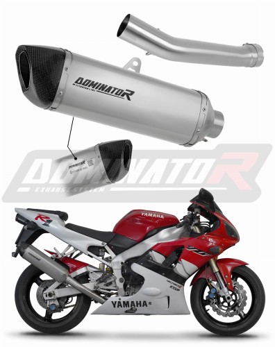 wydech tłumik DOMINATOR Homologowany Tytanowy HP6 pasujący do motocykla Yamaha YZF R1 1000 RN01 1998 - 1999