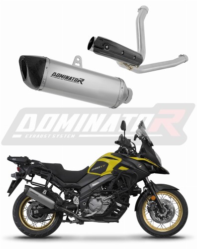 wydech tłumik DOMINATOR Tytanowy HP6 pasujący do motocykla Suzuki DL 650 V-Strom 2017 - 2025
