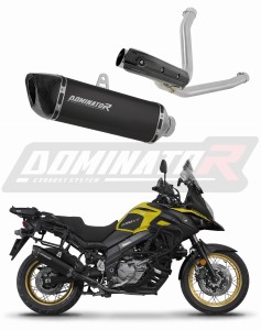 Suzuki DL 650 V-Strom 2017 - 2025 išmetimo Duslintuvas HP6 BLACK + dB killer