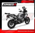 exhaust muffler DOMINATOR HP6 BLACK fits to Honda VFR 1200X Crosstourer 2012  2020 3