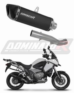 Honda VFR 1200X Crosstourer 2012 - 2020 išmetimo bakelis duslintuvas HP6 BLACK + dB killer