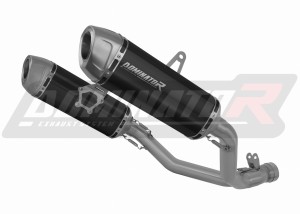 Suzuki GSXR 1000 K9 L0 L1 2009 - 2011 išmetimo sistema duslintuvas S6 BLACK + dB killer