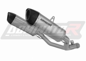Suzuki GSXR 1000 K9 L0 L1 2009 - 2011 išmetimo sistema titaninis duslintuvas HP6 + dB killer