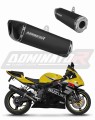 wydech tłumik DOMINATOR HP6 CZARNY pasujący do motocykla Suzuki GSXR 1000 K1 - K4 2001 - 2004